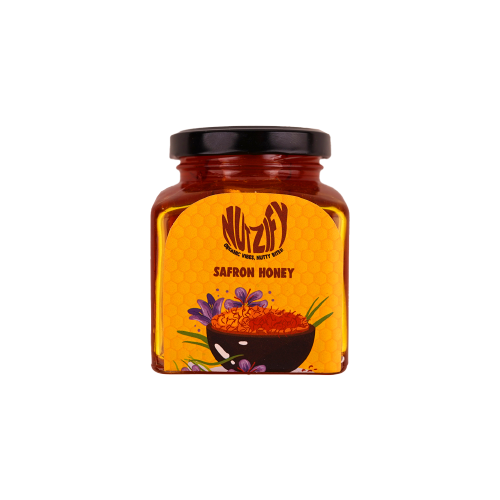 Organic Saffron Infused Honey