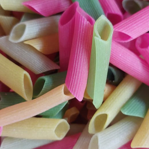 🌈 Nutzify Raw Multishape Colorful Papar – Quick Fry Snack Magic!