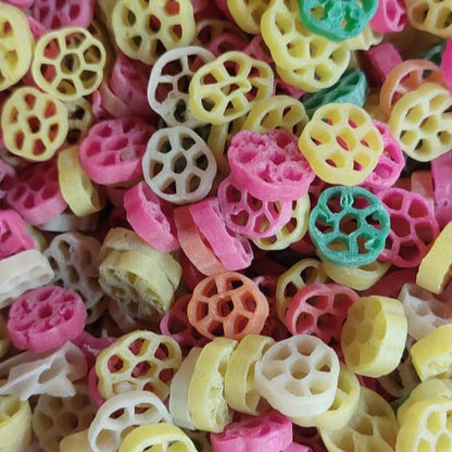 🌈 Nutzify Raw Multishape Colorful Papar – Quick Fry Snack Magic!